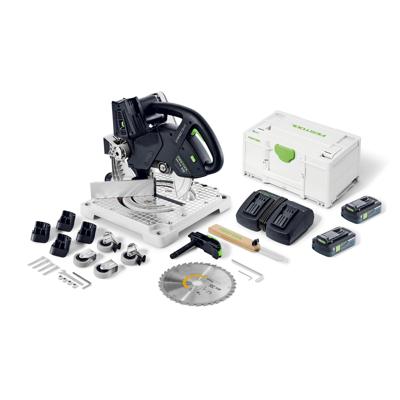 Festool SYMC 70 4,0 EBI-Plus SYMMETRIC Accu Plintenzaag 18V 4.0Ah - 577464