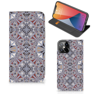 iPhone 12 Pro Max Standcase Flower Tiles