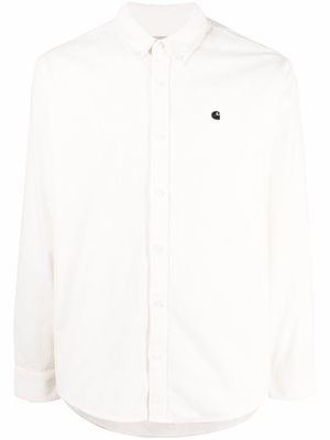 Carhartt WIP chemise Madison à logo poitrine - Blanc
