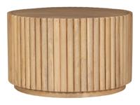 Tom Tailor Salontafel Loralie Mangohout, 55cm - Rond - thumbnail