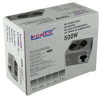 LC-Power LC500H-12 V2.2 power supply unit 500 W ATX Grijs - thumbnail