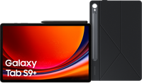Samsung Galaxy Tab S9 Plus 12.4 inch 256GB Wifi Zwart + Book Case Zwart - thumbnail