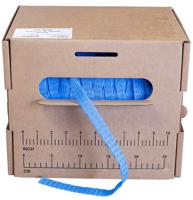 Buisnet - Netkous - rekbereik 15 tot 25mm - Volle Dispenser doos 200m (Blauw) - thumbnail