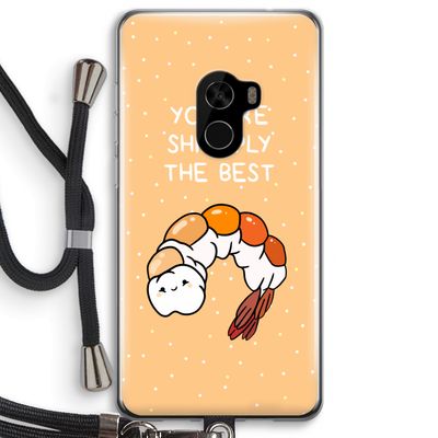 You're Shrimply The Best: Xiaomi Mi Mix 2 Transparant Hoesje met koord