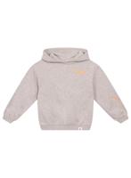 Kids Knitted Hoodie Soft Grey Melange