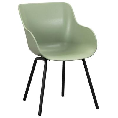 Leen Bakker - Hartman Kuipstoel Amaya - Aluminium - Kunststof - Groen - 50x55x85 Cm