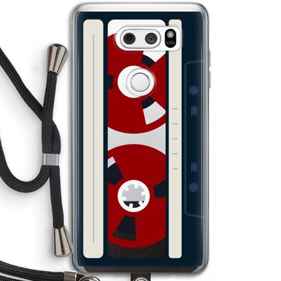 Here's your tape: LG V30 Transparant Hoesje met koord
