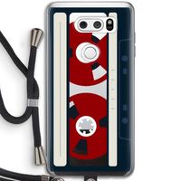 Here's your tape: LG V30 Transparant Hoesje met koord