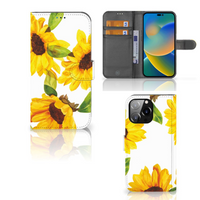 Hoesje voor iPhone 14 Pro Max Zonnebloemen - thumbnail