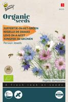 Organic Nigella, Juffertje-in-het groen Persian Jewels BIO - Buzzy