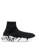 Balenciaga baskets Speed 2.0 Graffiti - Noir