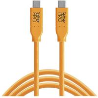 Tether Tools CUC15-ORG USB-kabel USB 3.2 Gen 1 (3.1 Gen 1) 4,6 m USB C Oranje - thumbnail