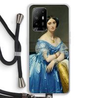 Eleonore: Oppo A94 5G Transparant Hoesje met koord