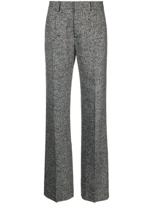 Alessandra Rich pantalon de tailleur à taille haute - Noir