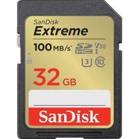 SanDisk Extreme SDHC 32 GB geheugenkaart UHS-I U3, Class 10, V30 - thumbnail