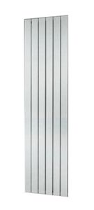 Plieger Cavallino Retto Enkel 7252976 radiator voor centrale verwarming Grijs, Parel 1 kolom Design radiator