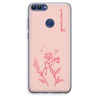 Giving Flowers: Huawei P Smart (2018) Transparant Hoesje