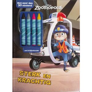 Rebo Productions Zootropolis kleurboek junior 29 cm papier