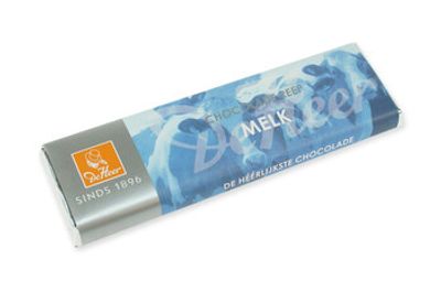 De Heer - Reep Melk 75 Gram 24 Stuks