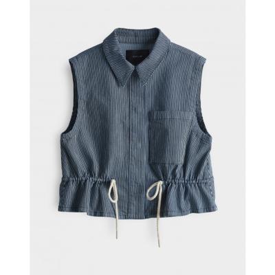 Opus - Blauw | unisex | Gilet | Blauw | One Size | regular | Kamst mode