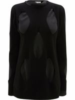 JW Anderson pull à découpes - Noir