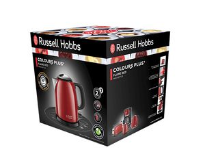 Russel hobbs - 24992-70 - colors plus red compacte waterkoker 1 l