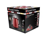 Russel hobbs - 24992-70 - colors plus red compacte waterkoker 1 l - thumbnail