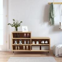 VidaXL Schoenenkast 102x36x60 cm bewerkt hout sonoma eikenkleurig