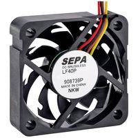 SEPA LF40P12PSE00A Axiaalventilator 12 V 13.8 m³/h (l x b x h) 40 x 40 x 10 mm