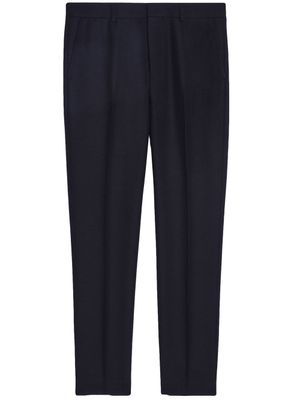 AMI Paris pantalon de costume en laine - Noir