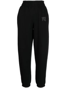 Alexander Wang pantalon de jogging à logo imprimé - Noir