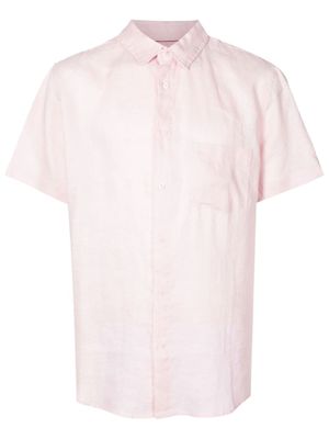 Osklen chemise boutonnée à manches courtes - Tons neutres