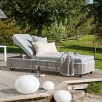 Nohr Ligbed 'Sauel' kleur Grijs/Zwart