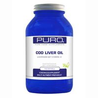 Puro Cod Liver Oil Levertraan/Vitamine D 250Capsules