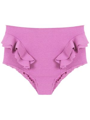 Clube Bossa bas de bikini Hopi à taille haute - Rose