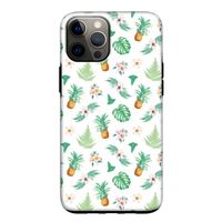 Ananas bladeren: iPhone 12 Tough Case