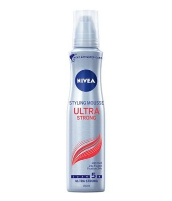 Hair care styling mousse ultra strong