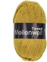 Lana Grossa Meilenweit 100 Tweed 157 Mosterd