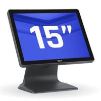 Alles in Eén iggual TPV AIO 15" J4125 4GB + 128GB 6USB 15" Intel Celeron J4125 4 GB RAM 128 GB SSD