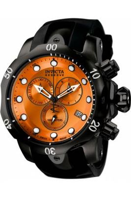 Horlogeband Invicta 5735.01 Rubber Zwart