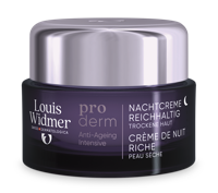 Louis Widmer Proderm Nachtcrème Rijke Textuur ZP 50ml