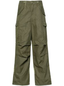 Maharishi pantalon ample Hi-Vis M65 à poches cargo - Vert