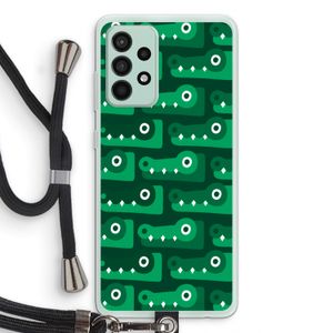 Crocs: Samsung Galaxy A52s 5G Transparant Hoesje met koord