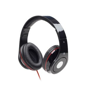 Gembird MHS-DTW-BK hoofdtelefoon/headset Hoofdtelefoons Bedraad Hoofdband Oproepen/muziek Zwart