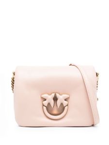 PINKO sac à bandoulière Love en cuir - Rose