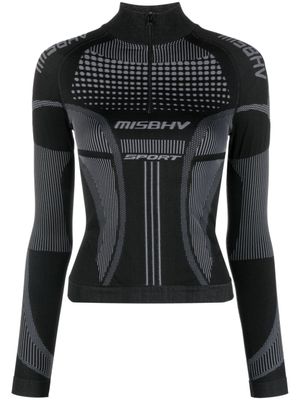 MISBHV haut Sport Europa à logo imprimé - Noir