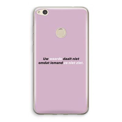 uw waarde daalt niet: Huawei Ascend P8 Lite (2017) Transparant Hoesje