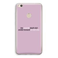 uw waarde daalt niet: Huawei Ascend P8 Lite (2017) Transparant Hoesje