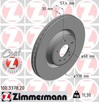 Remschijf Coat Z 100337820