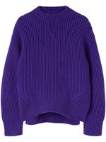 Jil Sander pull en laine - Bleu